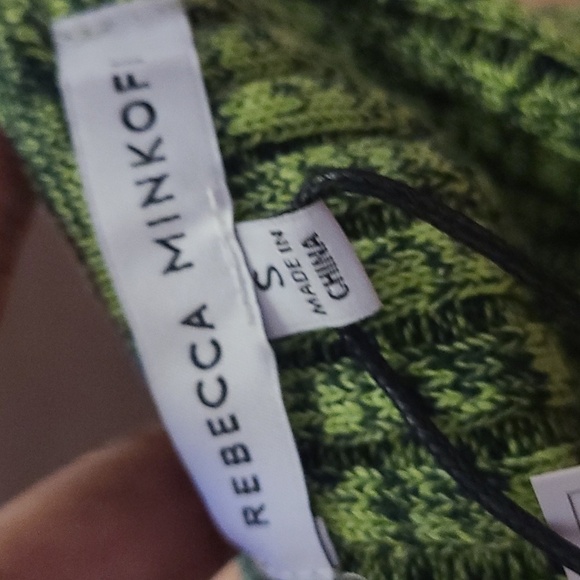 NWT Rebecca Minkoff Cropped Sweater - Picture 3 of 4